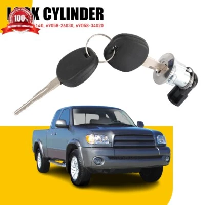 Juego de llaves y cilindros de bloqueo de interruptor de encendido para Toyota Tundra 2000-2003 6905835140 Foto 1 de 4