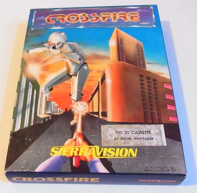 Commodore Vic 20: Crossfire - SierraVision 1982 - Bild 1 von 1