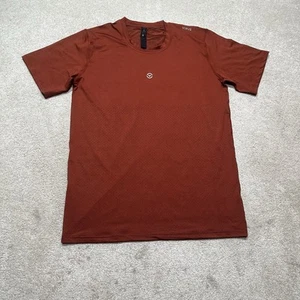 NWOT Virus Drift Short Sleeve T Shirt Mens Medium Orange Rust - Picture 1 of 9