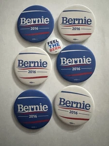 2016 Bernie Sanders Presidential Hopeful Campaign Buttons - Collection C - Picture 1 of 1