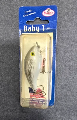 Señuelo de bebé estampado único vintage para hombre 1 menos: fantasma gris *totalmente nuevo* Foto 1 de 4