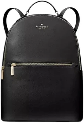 Mochila para mujer Kate Spade New York, grande - negra nueva con etiquetas Foto 1 de 4