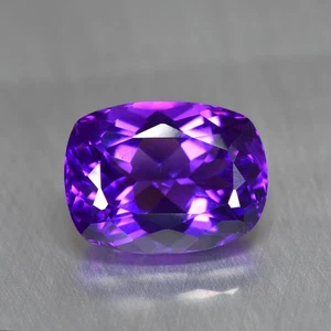 Cojín de 7,09 quilates_Piedra preciosa de amatista púrpura vívida natural justa _Bolivia - Imagen 1 de 1