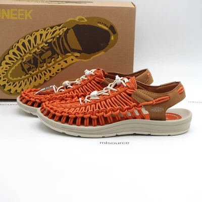 Sandalia con tiras KEEN UNEEK dorada llama/9,5 talla 8 para hombre/9,5 para mujer 1030734 Foto 1 de 4