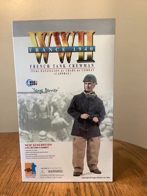 Dragon Segunda Guerra Mundial Francia 1940 Tanque Francés Tripulador "Serge Bernier" - nunca abierto  Foto 1 de 4