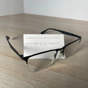 Ray-Ban RB6362 2509 Anteojos Monturas Negras Media Borde 55-19-145 - Imagen 1 de 8