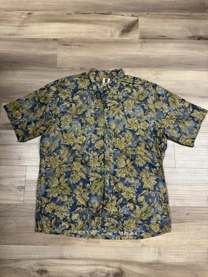 Tori Richard Shirt Mens Hawaiian Cotton Lawn Button Up Short Sleeve XL - Image 1 of 4
