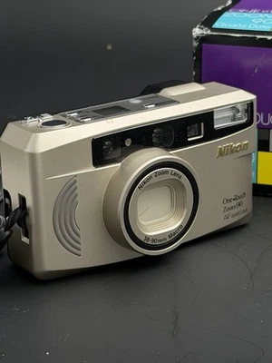 *TESTED* Nikon One Touch Zoom 90 AF Quartz Date 35mm Camera - Image 1 of 4