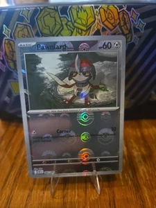 Pawniard Poke Ball Pattern 064/086 Sv: Black Bolt Holo - Picture 1 of 3