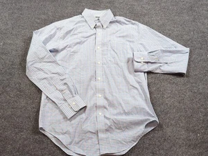 Camisa Lauren Ralph Lauren Hombre 15.5-34/35 Cuadros Manga Larga Algodón Clásico Botón - Imagen 1 de 9