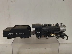 LOCOMOTORA 945 UNION PACIFIC + TENDER 1:87 H0 NO BOX/SUCIO/DESGUACE - Imagen 1 de 8