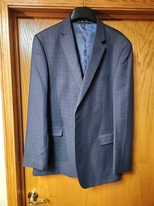 Jean-Paul Germain Blazer Homme 46XL Noir Laine Costume Veste Sport Manteau - Photo 1/10
