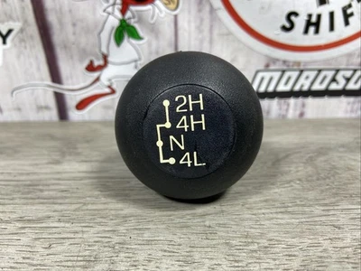 Perilla de cambio de caja de transferencia 1992-1996 F150 F250 F350 Bronco 4x4 OEM Ford Foto 1 de 4