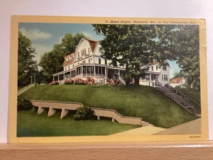 Hotel Rigbie: Betterton, MD - Vintage Postcard - Picture 1 of 3