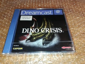 Dino Crisis Dreamcast Rare Version PROMO Pal Fran&ccedil;ais Neuf sous blister - Notice