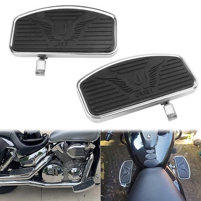 Front Rear Floorboard Footboard For Honda Shadow ACE VT750C Black 1997-2003 Foto 1 de 4