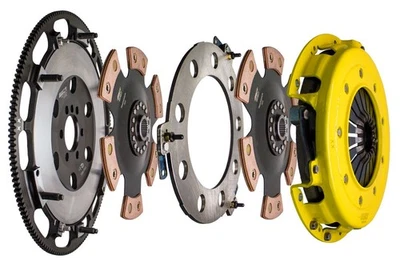 Kit de embrague ACT T3R-G01 para Chevrolet Corvette 2003-15 doble disco MaXX XT Race Foto 1 de 4