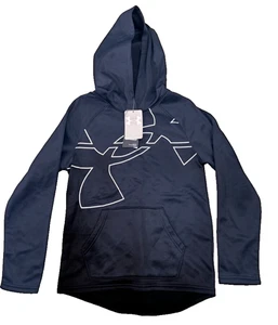 NWTUnder Armour Hoodie Girls  Size M Navy Blue - Picture 1 of 17