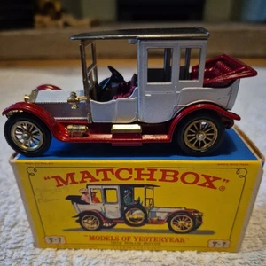 Lesney - Matchbox Models of YesterYear - Y-7 1912 Rolls Royce - Boxed - Picture 1 of 8