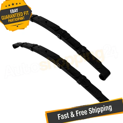 Crown Automotive 52003449 HD-muelles de hoja traseros - Juego de 2 Foto 1 de 4