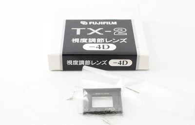 [SIN USAR EN CAJA] Lente de ajuste de dioptrías Fujifilm -4D para TX-1 TX-2 X-PAN II JAPÓN Foto 1 de 4