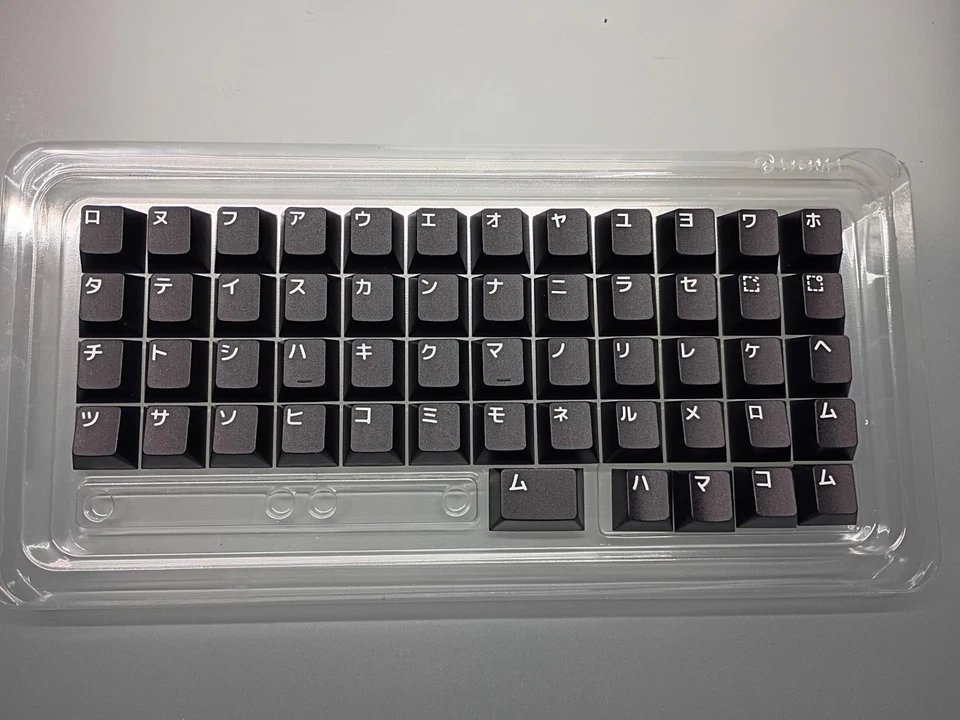 DROP GMK WOB Katakana - Alphas only - ABS Doubleshot Cherry profile Keycaps - Image 1 of 1