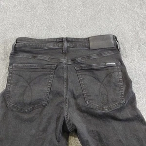 Calvin Klein Jeans Men's W32 L34 Black Slim Taper Infinite Flex - Picture 1 of 12