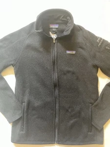 Patagonia Better Sweater Fleece Jacket Mens Size M Black Full Zip 3 Pocket - Picture 1 of 11