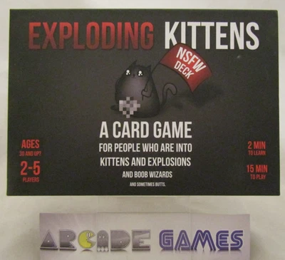 EXPLODING KITTENS - JEU DE SOCIETE 2 A 5 JOUEURS (en anglais, vendeur pro) - Photo 1/2