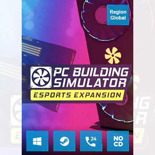 PC Building Simulator Esports Expansion DLC for PC Game Steam Key Region Free - Image 1 of 1