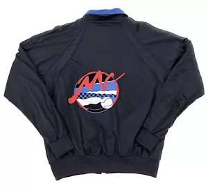 VTG 1980s NIKE John McEnroe Checkerboard JACKET Large OG Mac Tennis Spain Tag - Picture 1 of 12