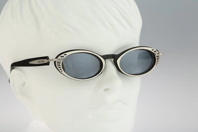 Robert Rudger 0036 52-19, Vintage 90s oval cat eye sunglasses women, NOS - Image 1 of 4