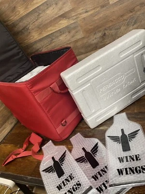 Perbacco 12 Bottle Wine Box portable wheeled case in good condition - Image 1 of 4