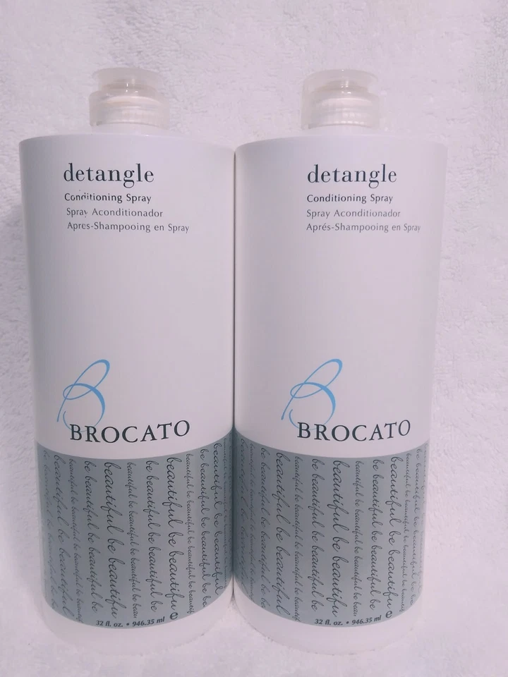 Brocato-Detangle Spray Acondicionador 32 fl oz/946,35 ml (2 UNIDADES) Foto 1 de 2