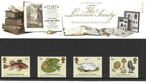 GB -1988  ''The Linnean Society'' - SG1380/83 - Presentation Pack No 187 - Picture 1 of 1