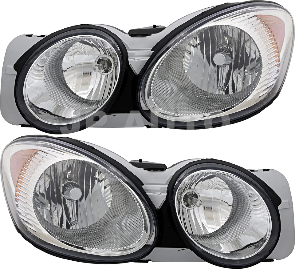 For 2005-2007 Buick LaCrosse Allure Headlight Halogen Set Pair - Image 1 of 4