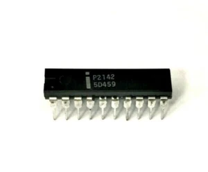 (1x) Intel P2142- Static Ram - 20-Pin DIP MOS IC - FREE SHIPPING - Picture 1 of 2