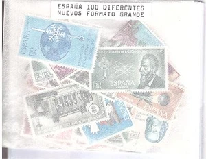 LOTE .100 SELLOS ESPAÑA TODOS DIFERENTES NUEVOS - Imagen 1 de 1
