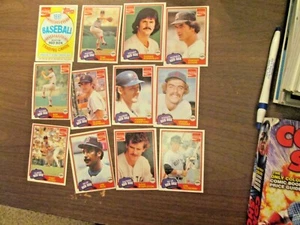 1981 Topps Coca Cola Boston Red Sox Team Set mit Jim Rice, Carl Yastrzemski - Bild 1 von 1