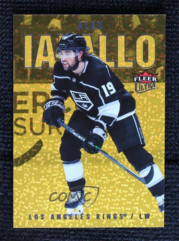 2021-22 Upper Deck Fleer Ultra Gold Speckled Rainbow Foil Alex Iafallo #51