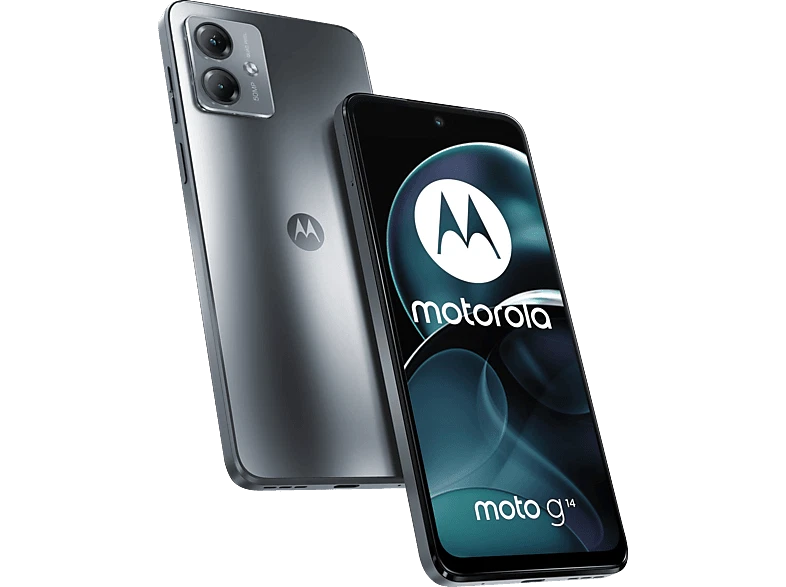 MOTOROLA moto G14 128 GB Steel Grey Dual SIM #B - Bild 1 von 1
