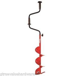 NEW Eskimo Dual-flat Blade Hand Auger 6in HD06 Ice Fishing 6" Walleye Pike 2 pc - Picture 1 of 1