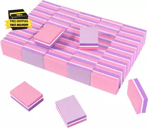 Nail Buffer, Buffer Block Nail File 100/180 Grit, Mini Nail Buffers Block Sponge - Picture 1 of 7