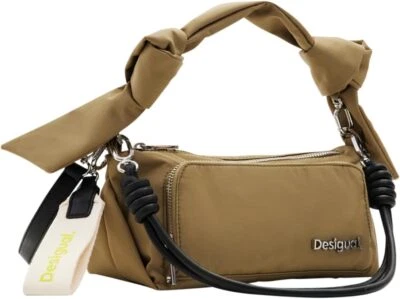 Bolso cruzado de nailon Desigual Accessories talla única, verde  Foto 1 de 4