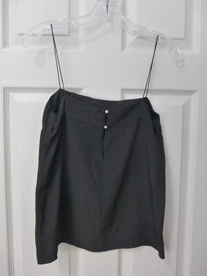 Vintage 70's Lynn Bowling New York Black Silk Cami and 1 Brown Silk Cami Tops XS - Image 1 of 4