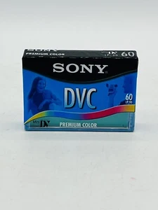 Mini casete de video digital color premium Sony DVC DVM60R 60 LP 90 - Imagen 1 de 3