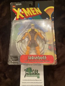 X-Men “Sabertooth”Action figure 1998 Marvel MCU Comics toy biz - Picture 1 of 3