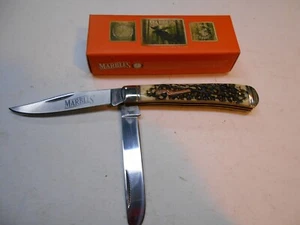 marbles mr 414 trapper pocket knifge  - Picture 1 of 5
