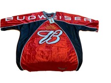 Vintage 90s Game Time Budweiser Soccer Jersey Sz L Rare Vtg Bud, New with Tag