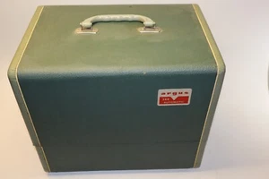 Vintage Argus 300 automatic slide Projector in Case With Magazines Manual Slides - Picture 1 of 10